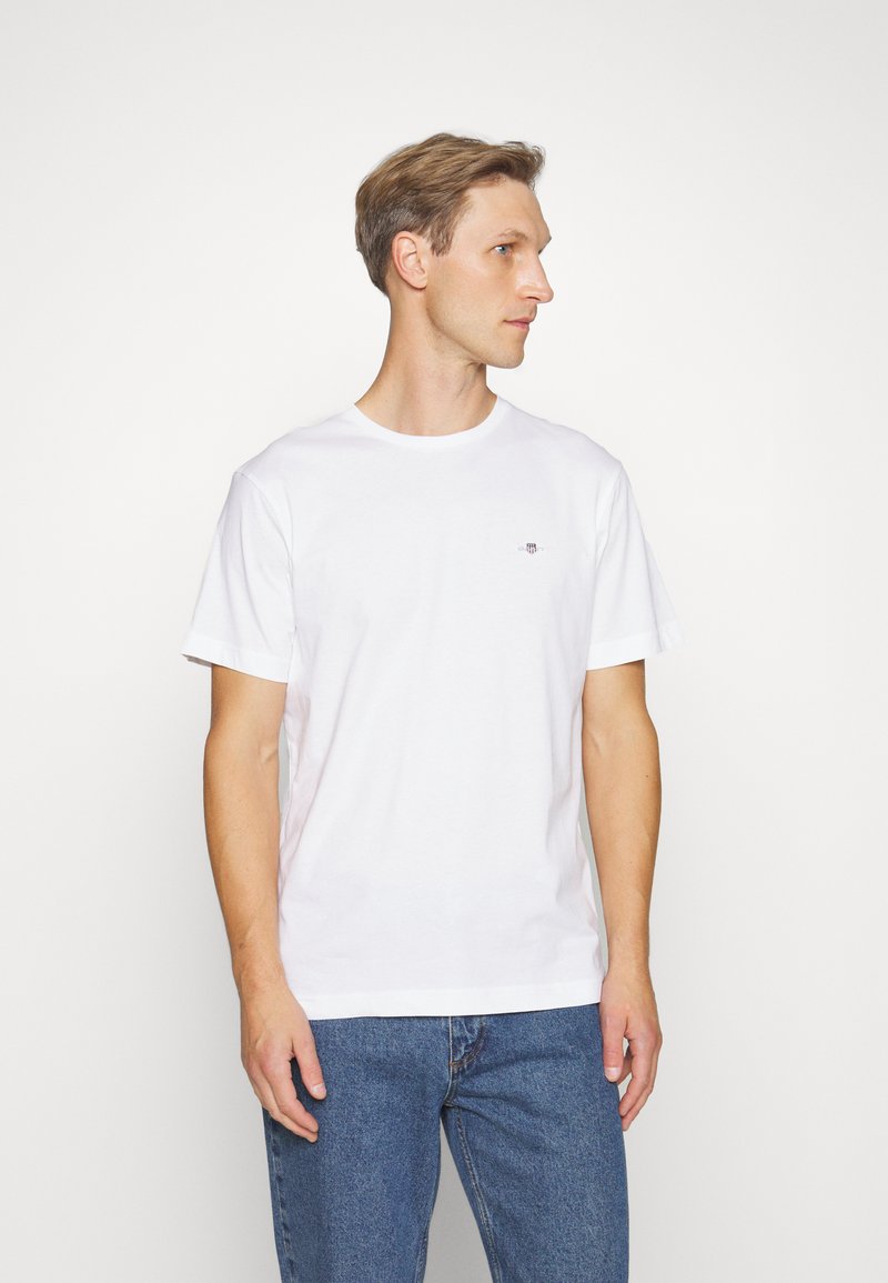 GANT - SHIELD - Basic póló - white, Nagyítás