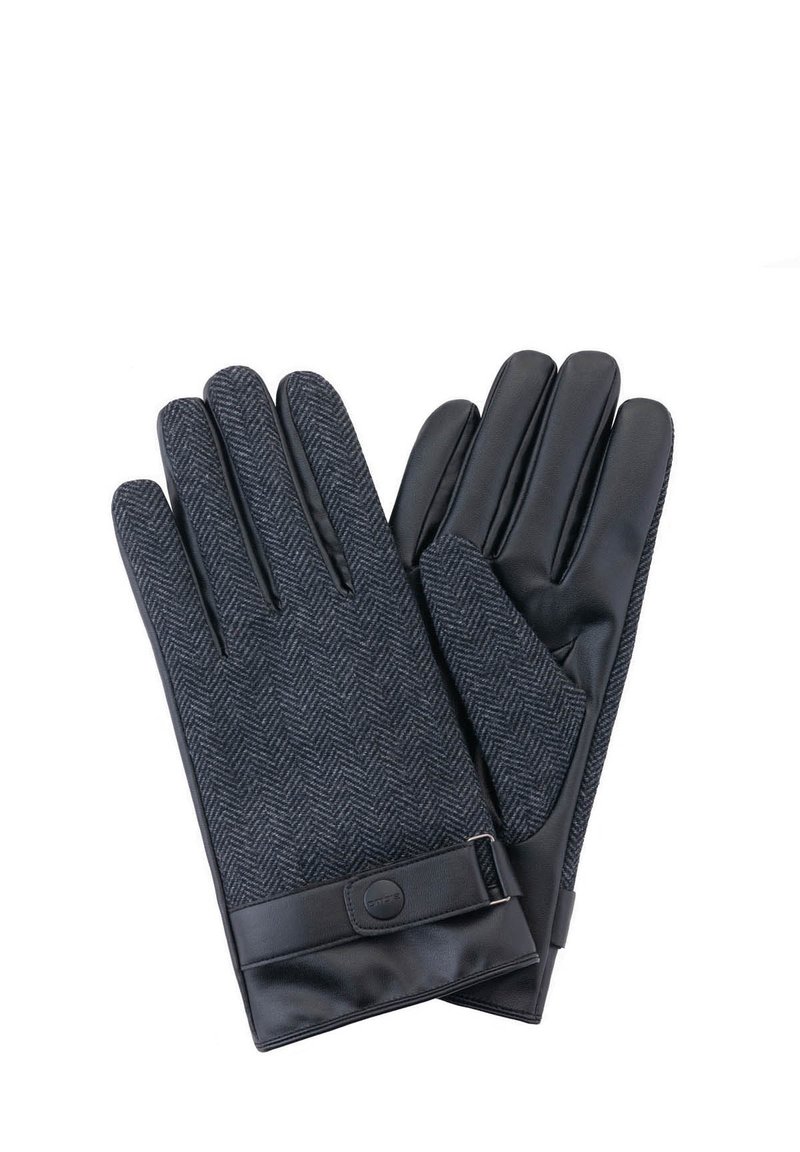 Ombre - Gloves - dark grey melange, Enlarge