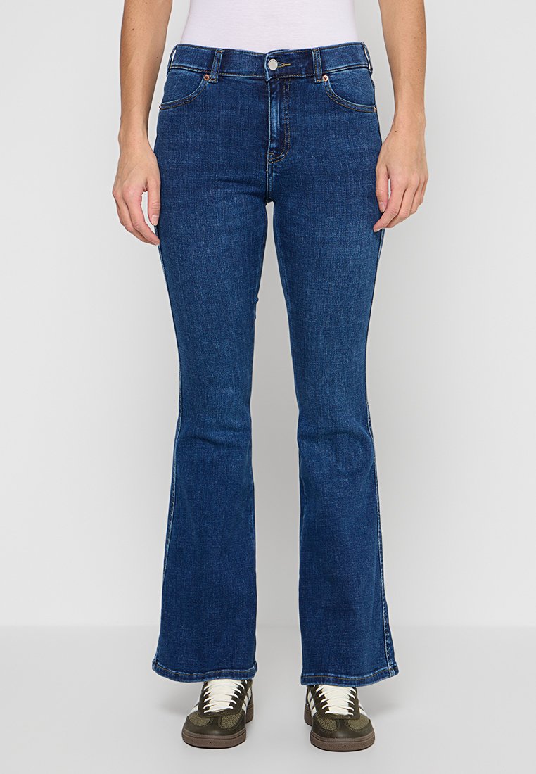 Dr.Denim Flared Jeans donkerblauw