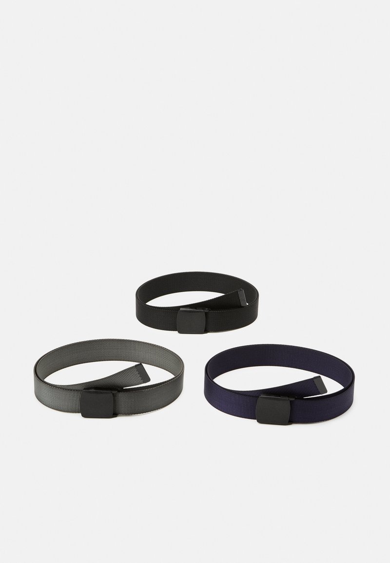 pier-one-unisex-3-pack-vy-black-dark-blue-grey-musta-zalando-fi
