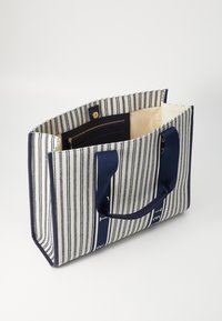 Ted Baker HAYLLEE STRIPED ICON BAG - Shopping Bag - navy
