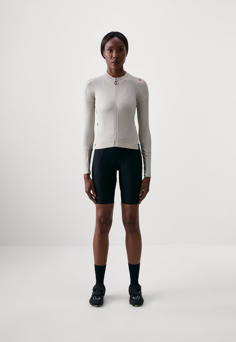 Castelli - ESPRESSO LONG SLEEVE  - Cycling Jersey - silver moon/dark gray, Enlarge