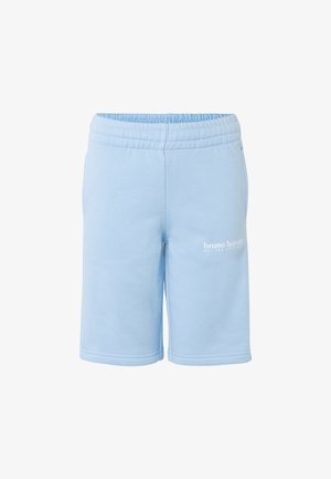 Bruno Banani BASIC LOGO PRINT - Pantalon de survêtement - turquoise