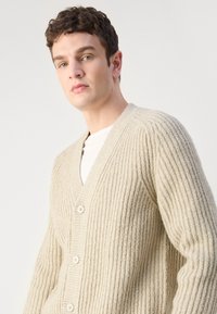 BOSS KARDIRICE - Ζακέτα - light beige