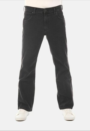 JACKSVILLE - Jeans Bootcut - black out wsshtd