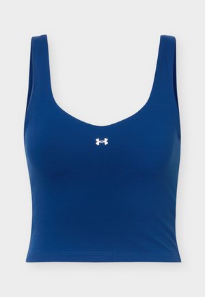 Under Armour, MOTION TANK - Μπλούζα - blackout navy/white