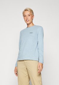 Patagonia LOGO RESPONSIBILI-TEE - Pikkade varrukatega topp - thermal blue