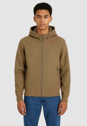 Felpa con zip - fango