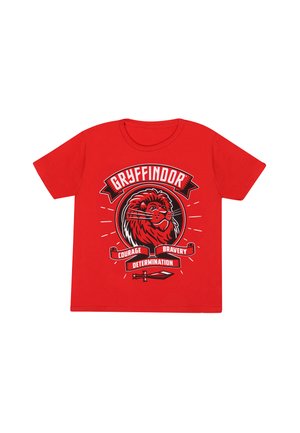 Henry Tiger HARRY POTTER COMIC STYLE GRYFFINDOR - T-shirts print - red