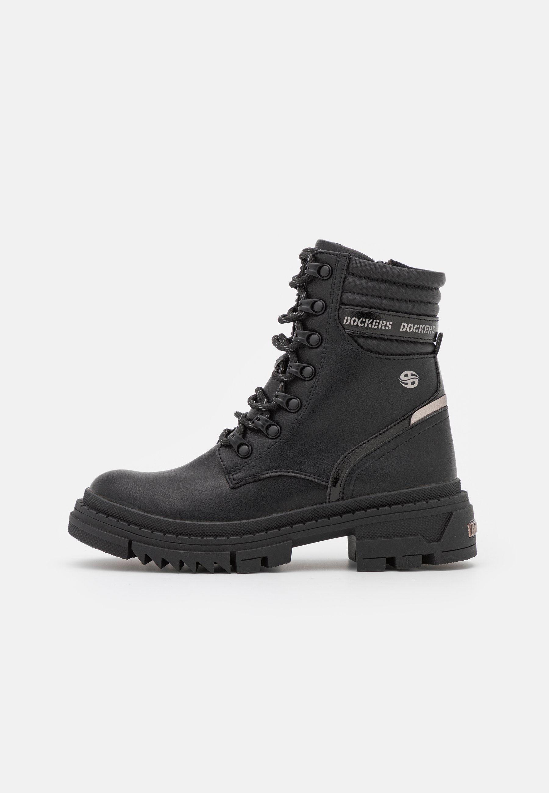 Dockers by Gerli Botines con cordones - schwarz/negro - Zalando.es