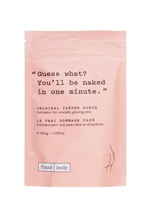 FRANK BODY FRANK BODY ORIGINAL COFFEE SCRUB - Lichaamsscrub