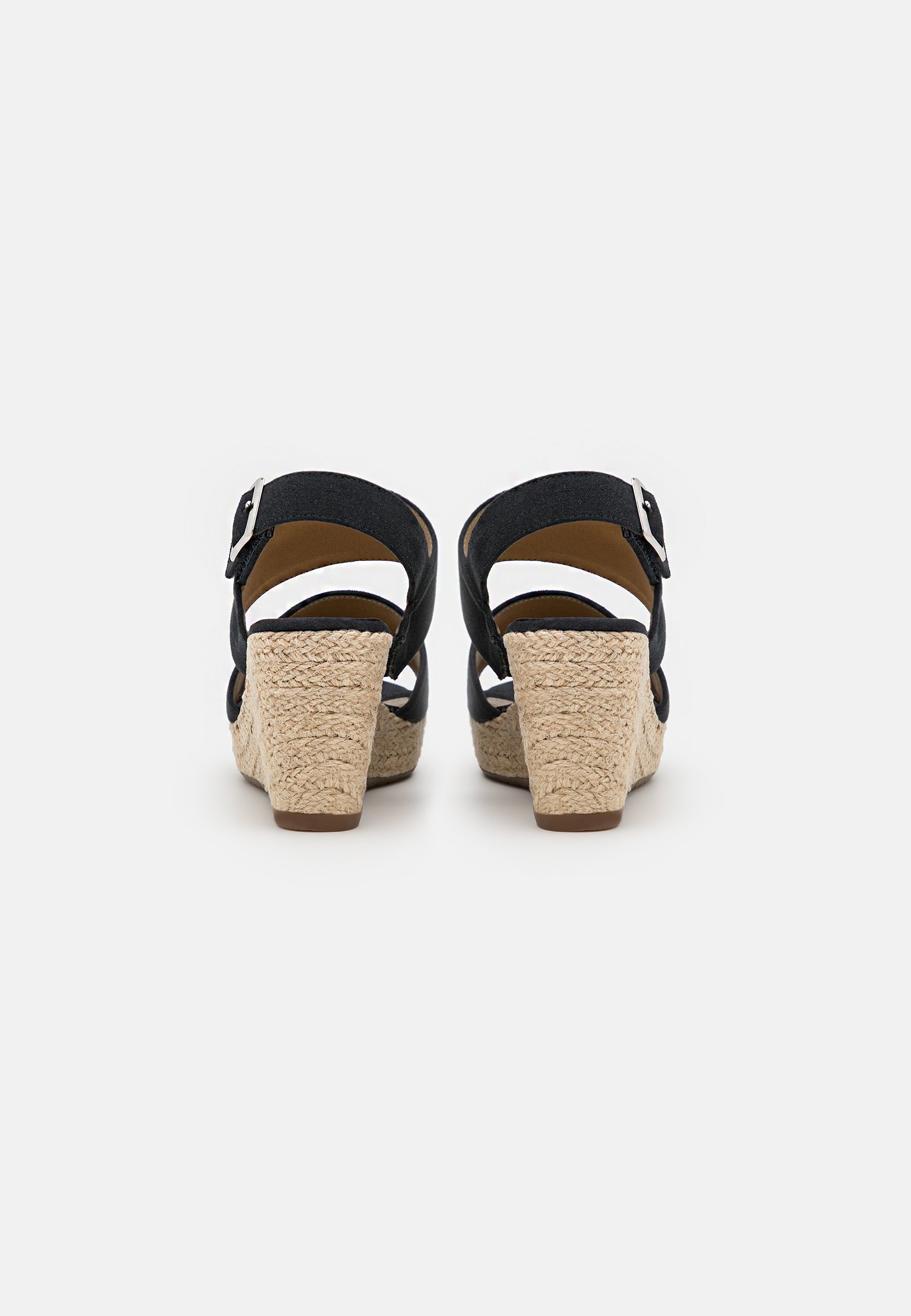 Hakken voor Tom Tailor Sandalen 6990901-navy in het Blauw Dames Schoenen  voor voor Hakken voor Sandalen met sleehak Bespaar 13% allware.com.br