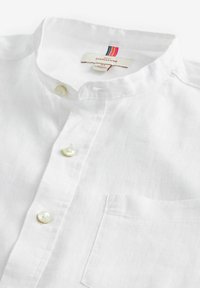 Next SIGNATURE LONG SLEEVE GRANDAD COLLAR - Marškiniai - white