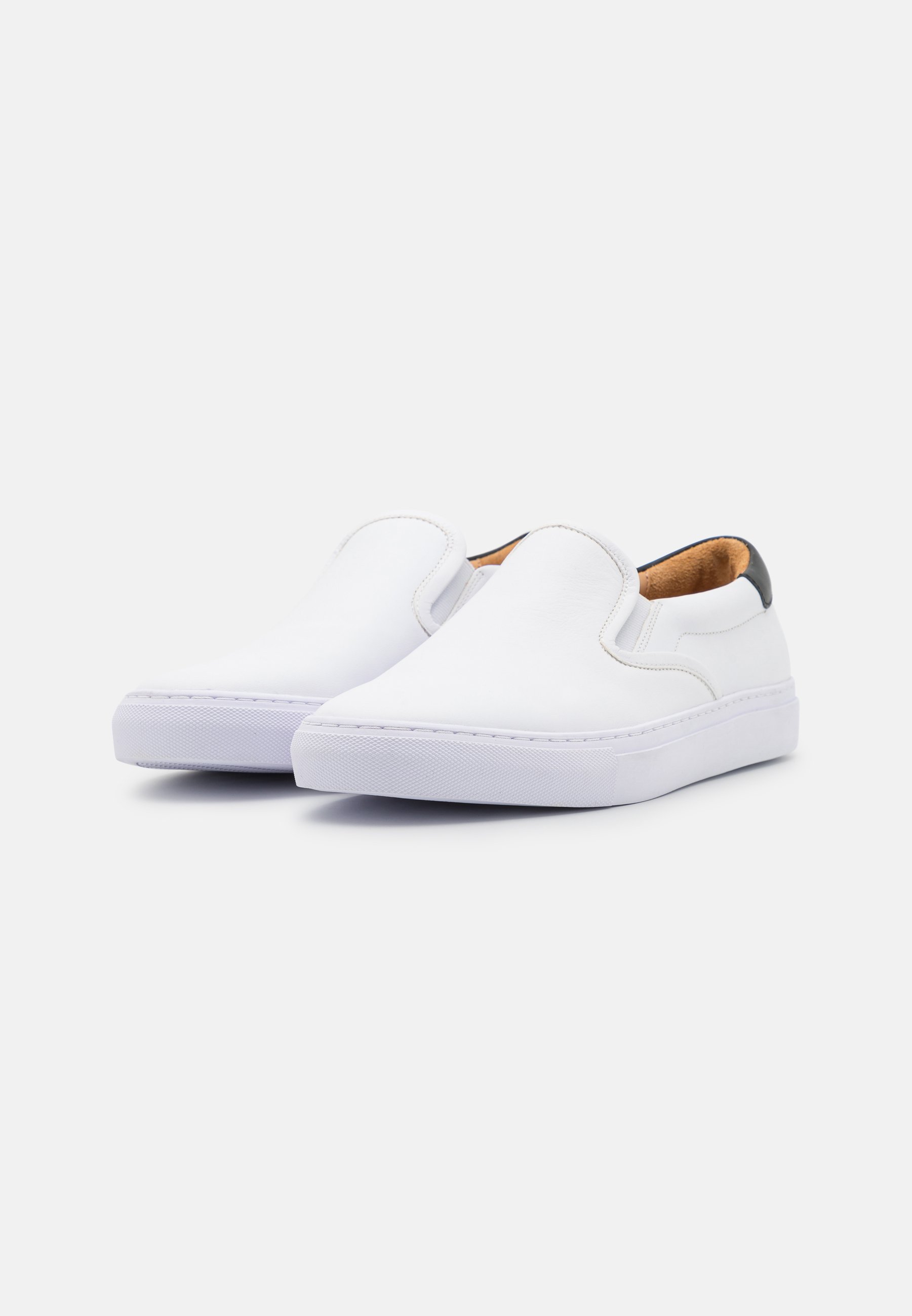 Polo Ralph Lauren Jermain Unisex Trainers White/Black, Size: 15, White - Leather