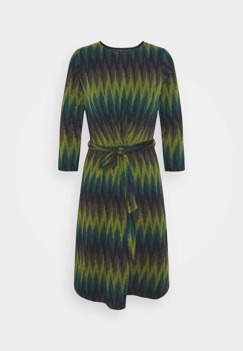 King Louie Hailey Dress Liberta Korte Jurk Night Sky Blue Groen Zalando Nl 