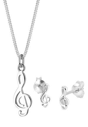 NOTENSCHLÜSSEL  - Earrings - silberfarben