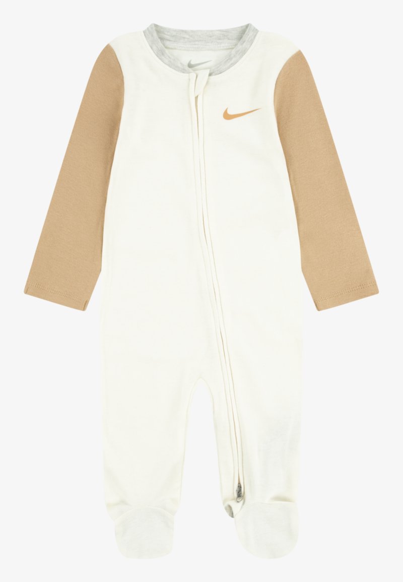 Nike Sportswear - FOOTED COVERALL - Naktstērps - pale ivory, Palielināt