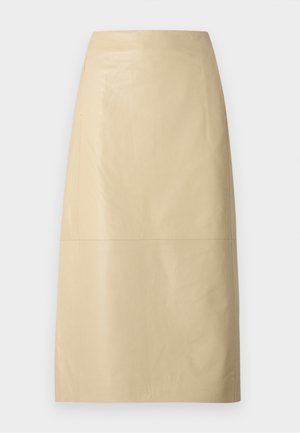 2nd Day JAYA - Leather skirt - twill