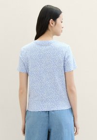 TOM TAILOR DENIM T-shirts print - mid blue minimal print