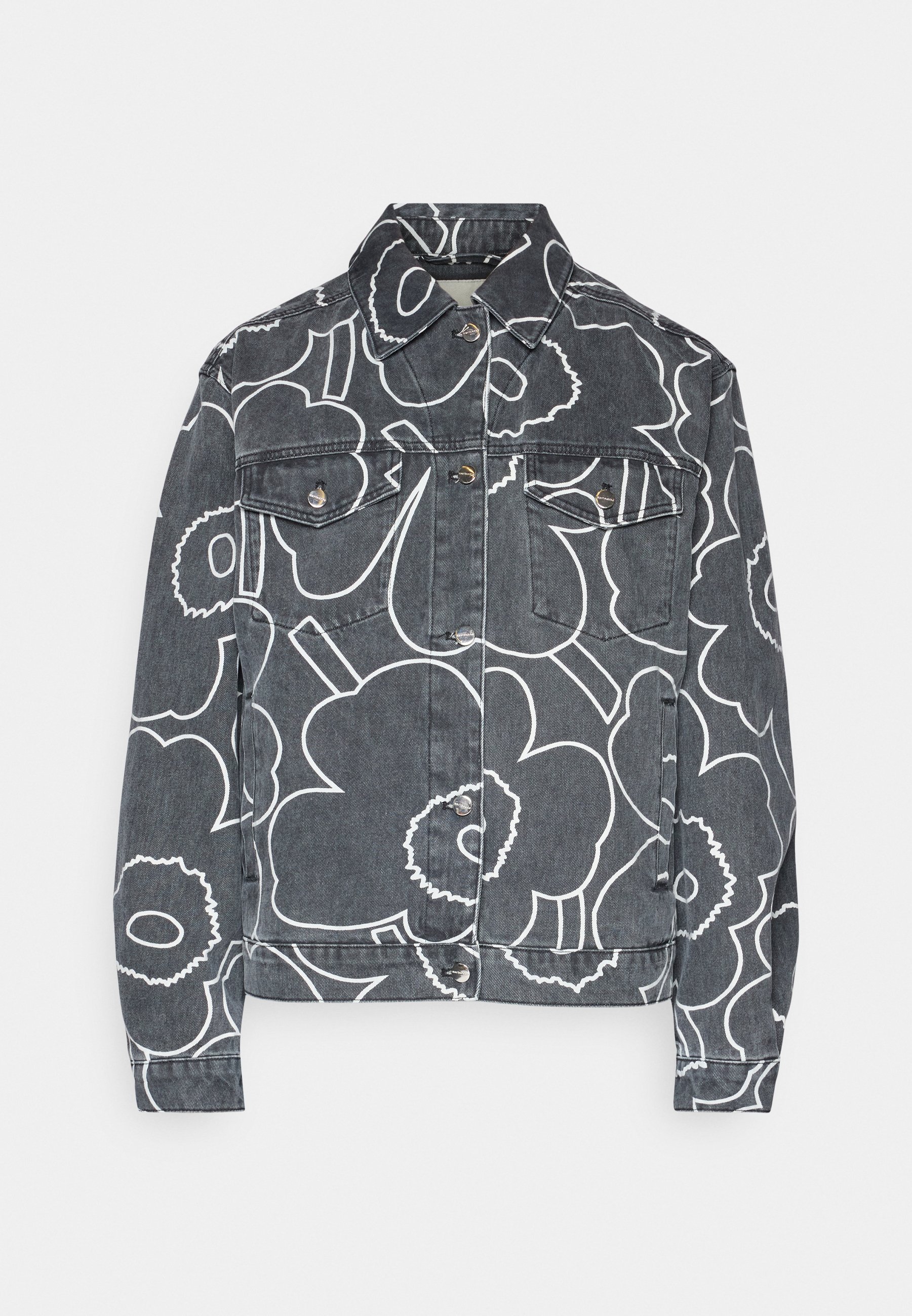 Marimekko YSTÄVYYS PIENI PIIRTO UNIKKO UNISEX - Denim jacket
