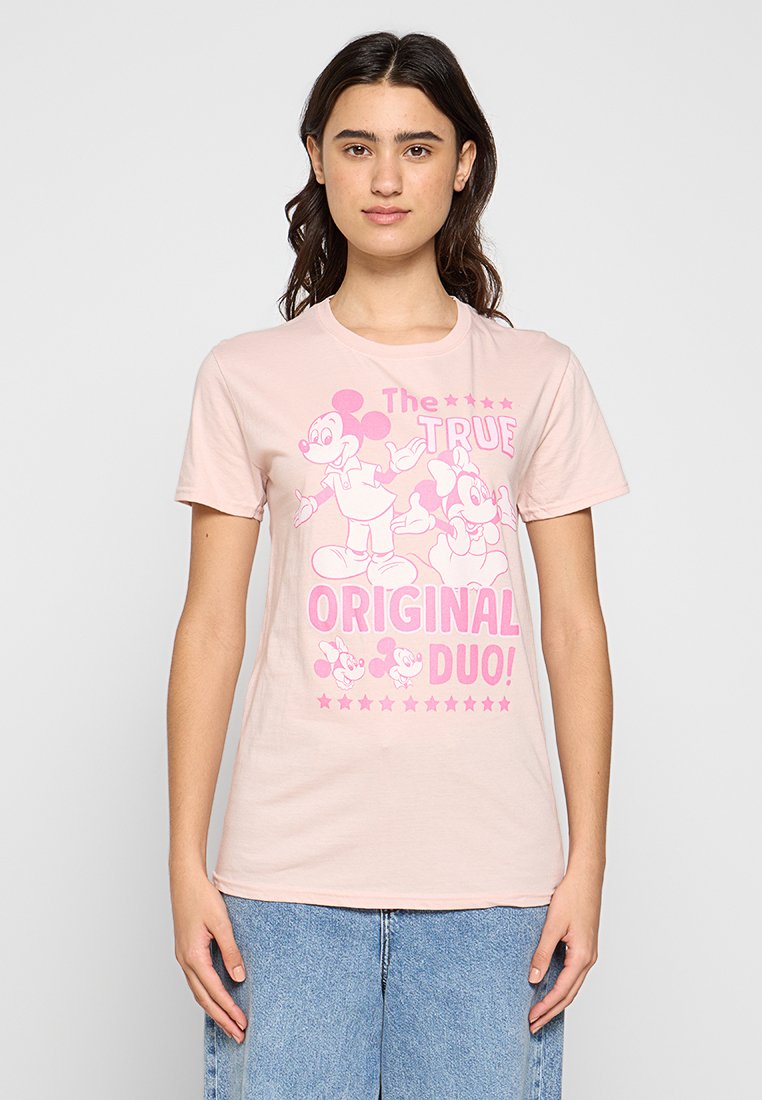 Disney T-shirt print roze