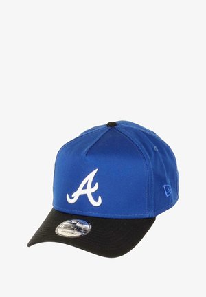 New Era, ATLANTA BRAVES MLB WORLD SERIES SIDEPATCH COOPERSTOWN FORTY A-FRAME SNAPBACK - Cap - blau