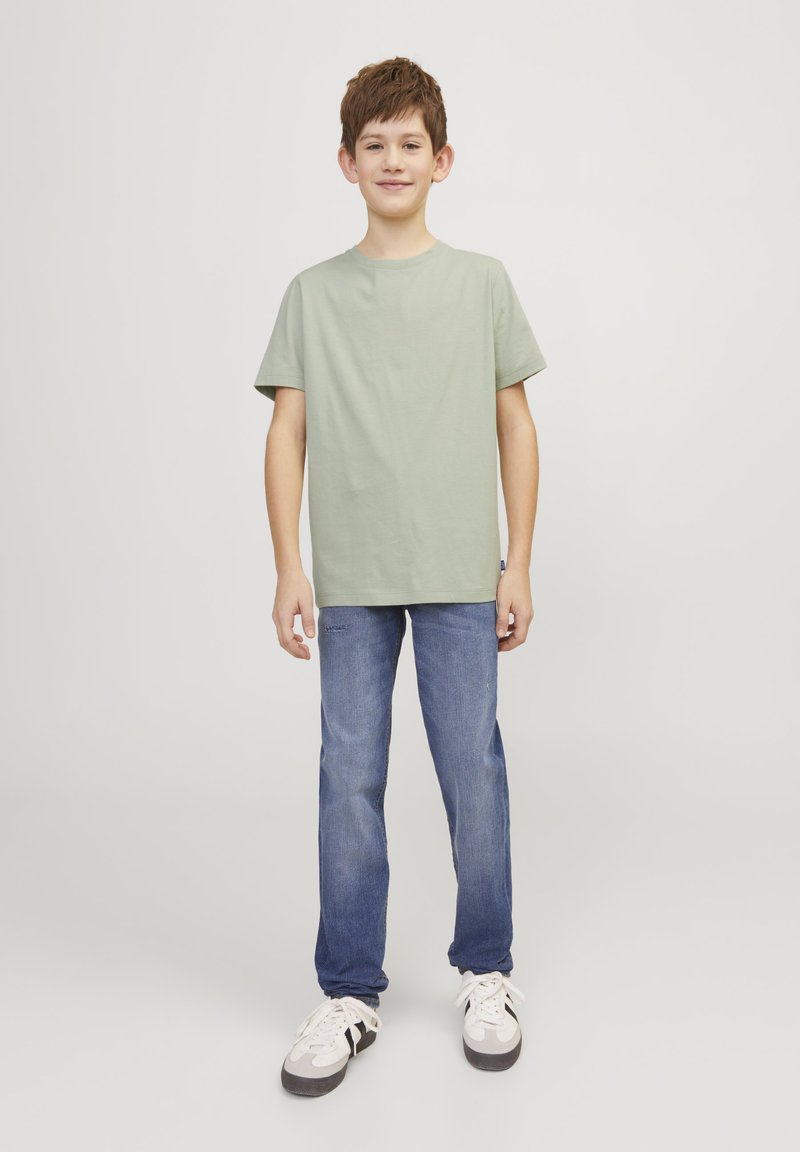 Jack & Jones Junior O NECK - Jednoduché tričko - desert sage