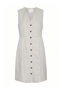 Blusenkleid - grey pinstripe