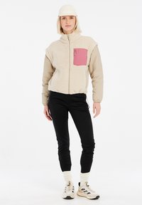 Protest FULLZIPS - Fleecejas - kitoffwhite
