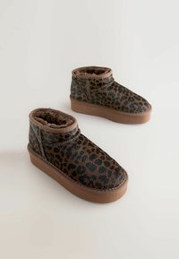 Non sélectionné, chocolate brown leopard print