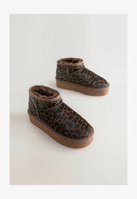 Non sélectionné, chocolate brown leopard print