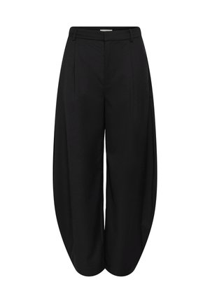 Gestuz, CALLIA BARREL PANTS - Pantalon classique - black