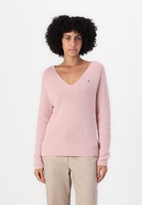 Tommy Hilfiger Džemperis - foggy pink