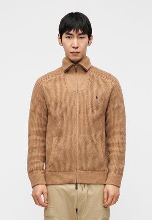 FULL ZIP - Cardigan - brown sugar