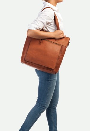 Burkely FUNDAMENTALS VINTAGE 14.0 inch - Shopper - cognac