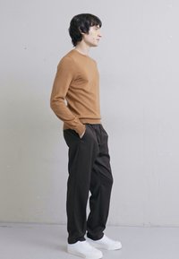 Filippa K RELAXED TROUSERS - Hlače - dark brown