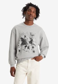 Levi's® - RELAXED GRAPHIC CREW - Mikina - space cowboy Miniatura obrázku 1