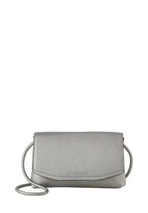 Umhängetasche - metallic grey