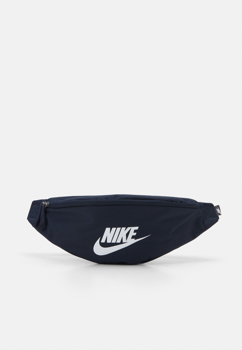 Nike Sportswear HERITAGE WAISTPACK UNISEX - Bolsa de cintura - obsidian/white