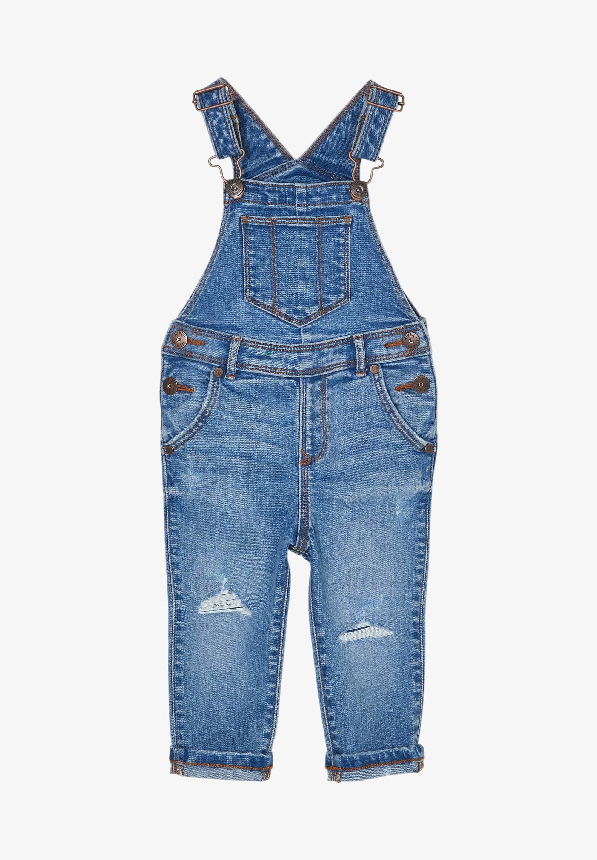 River Island Dungarees Blue Zalando De River Island Dungarees Blue Zalando De