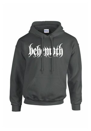 BEHEMOTH LOGO - Kapuzenpullover - grey