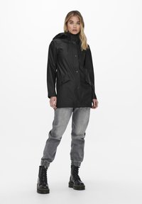 ONLY ONLELISA - Veste imperméable - black/phantom