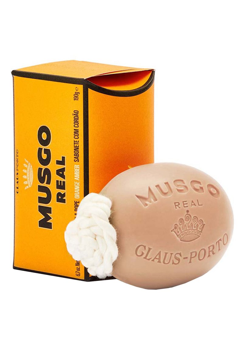 Claus Porto CLAUS PORTO SEIFE SOAP ON A ROPE ORANGE AMBER - Seife - transparent