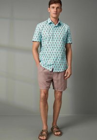 Next SHORT SLEEVE -  REGULAR FIT - Košeľa - turquoise blue