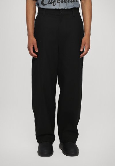 Han Kjøbenhavn CASUAL TROUSERS - Παντελόνι - anthracite black