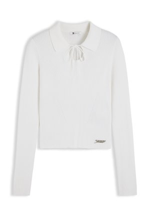 Tommy Jeans, Πουλόβερ - off-white