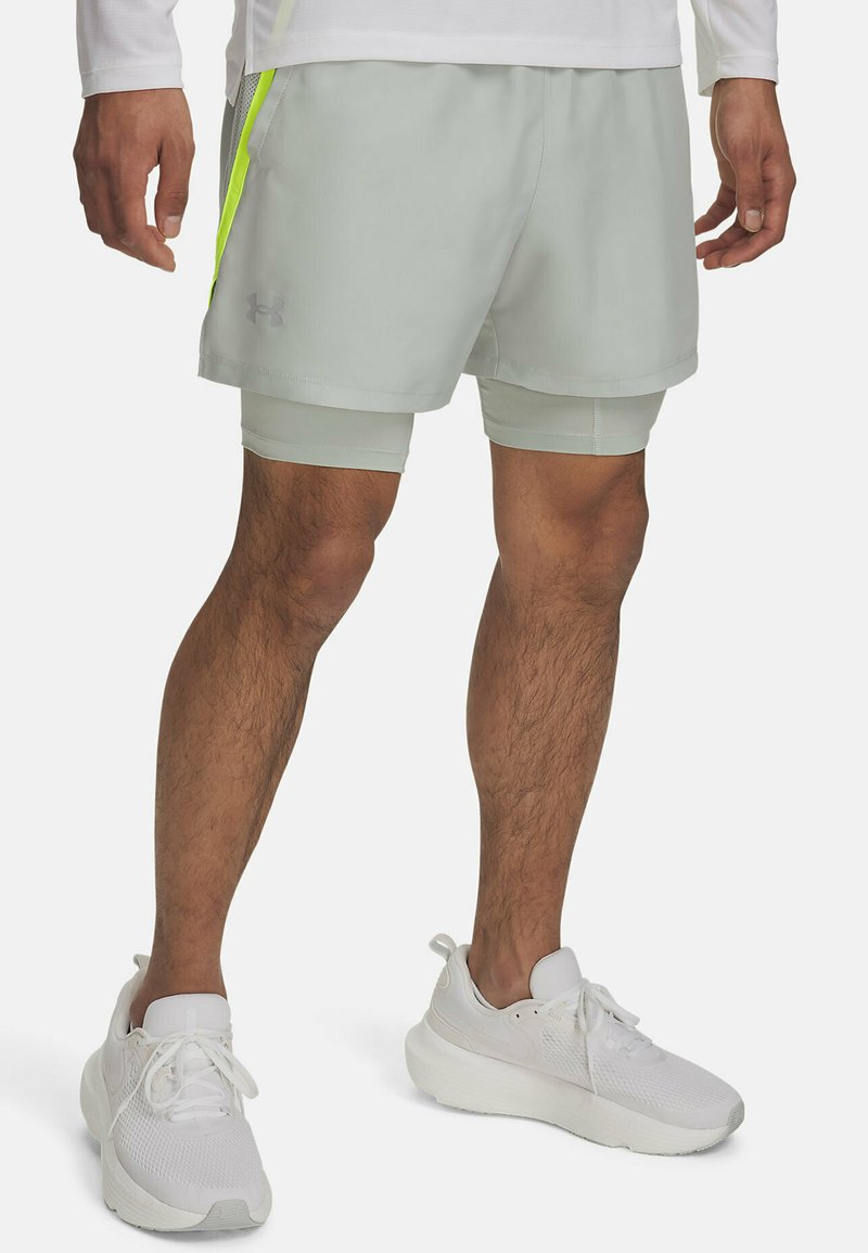 Under Armour - LAUNCH - 2-in-1 shorts - hydro green, Enlarge