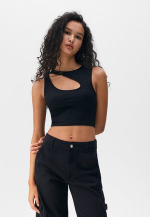 CUT OUT - Top - black