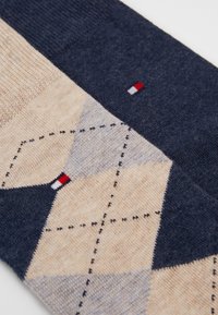 Tommy Hilfiger MEN SOCK 2 PACK - Zoknik - beige melange