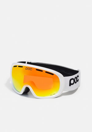FOVEA CLARITY UNISEX - Ski goggles - hydrogen white/spektris orange